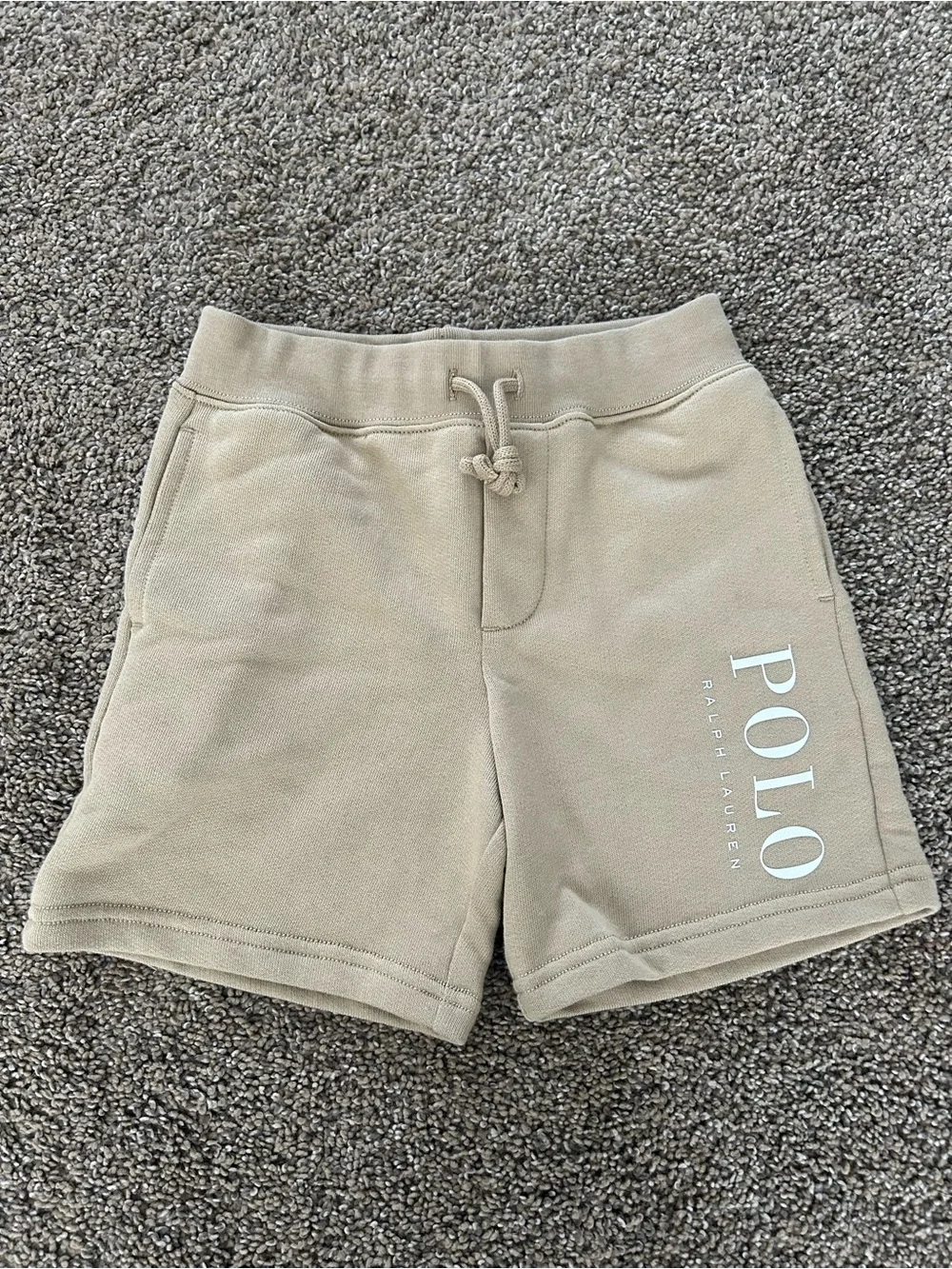 NEW! Boys Polo Ralph Lauren Beige Shorts